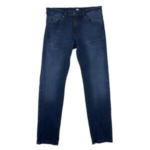 BOSS P-Delaware 3-1 Slim Fit Dark Wash Jeans Size 32 W | 32 L